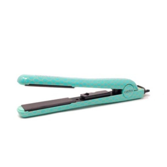 Cortex Intl Professional Ceramic Flat Iron Tourmaline Tech 1.5" Fish Scales New - Picture 2 of 5